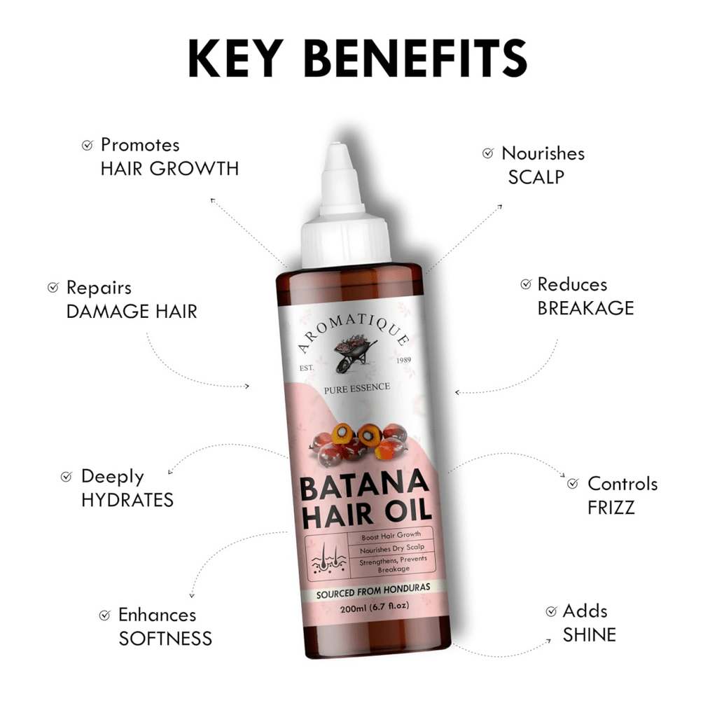 Aromatique Batana Oil Enriched with Rosemary, Argan, Onion, Castor Oil & More | Grocsy