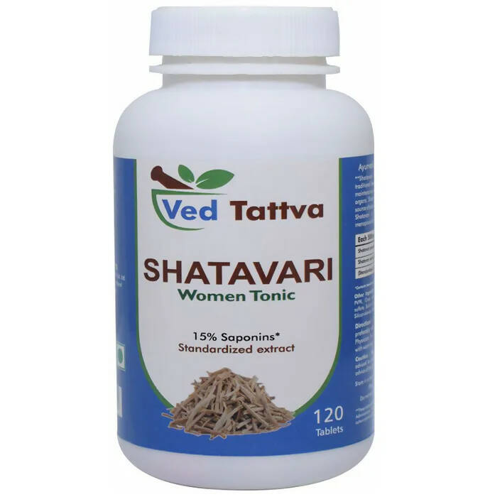 Ved Tattva Shatavari Women's Tonic Tablets | Grocsy