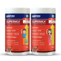 Gritzo SuperMilk Growth+ (Formerly Height+) (13+y Boys & Girls) 13g Protein Powder - Double Chocolate | Grocsy