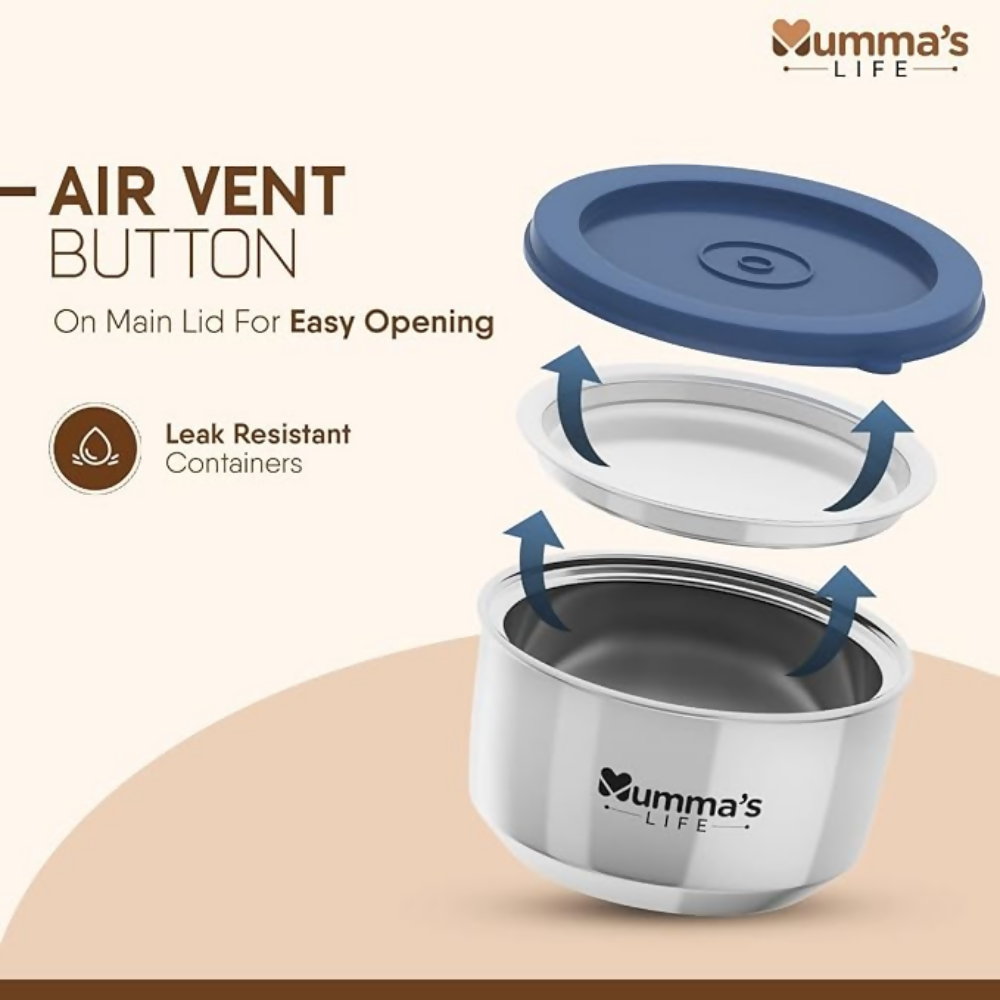 Mumma's LIFE Stainless Steel Vacuum Insulated Lunch Box | Grocsy