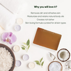 LA Organo Coconut Milk Handmade Natural Bath Soap | Grocsy