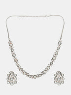 Stone Neckpiece with Studs- Ruby Raang | Grocsy