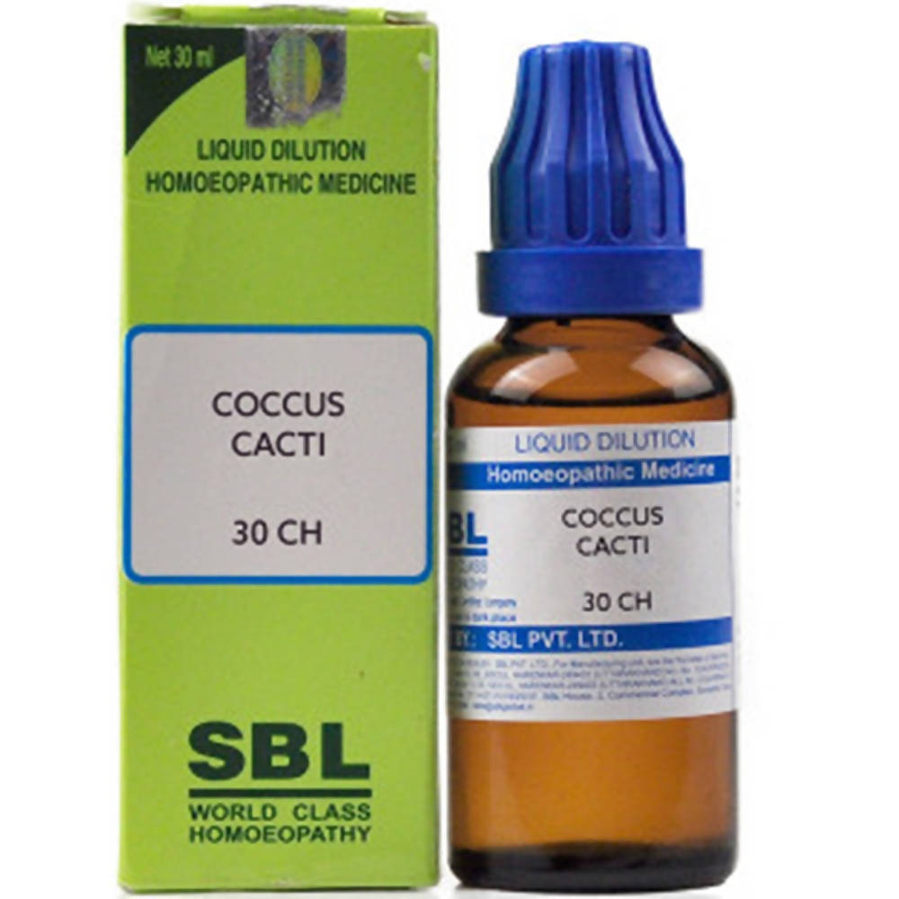 SBL Homeopathy Coccus Cacti Dilution | Grocsy