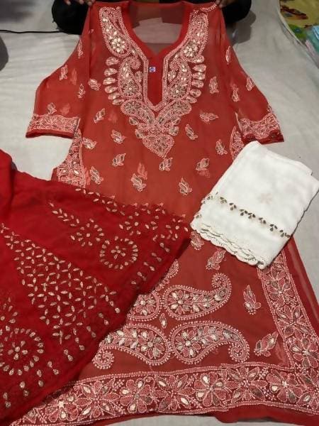 Arfa Fashion House New Collection Of Chikankari Gota Patti Lovers | Grocsy