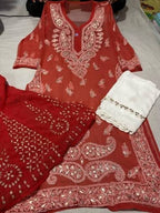 Arfa Fashion House New Collection Of Chikankari Gota Patti Lovers | Grocsy