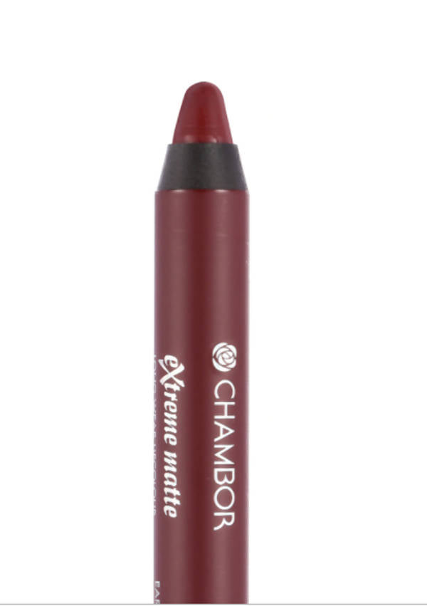 Chambor Extreme Matte Long Wear Lip Colour - Earthy Red 06 | Grocsy