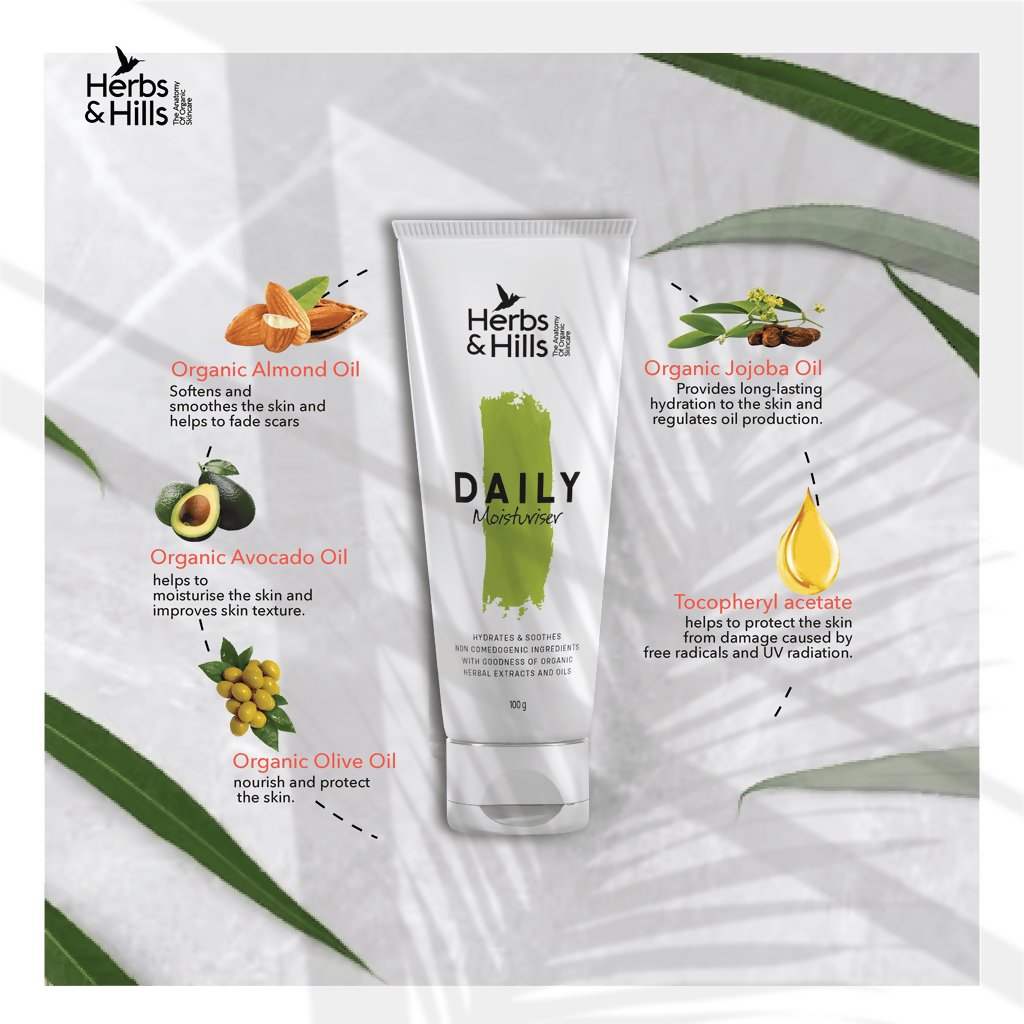 Herbs & Hills Daily Moisturiser | Grocsy