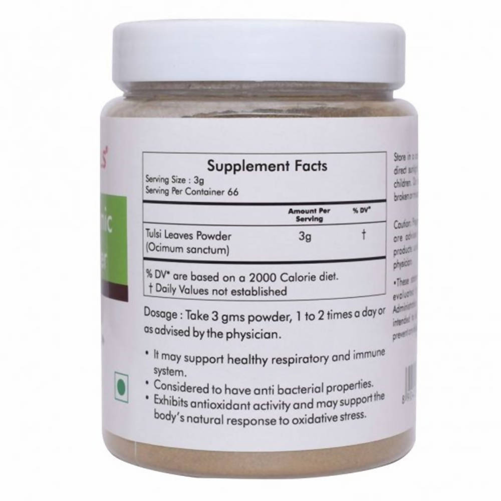 Herbal Hills Organic Tulsi Powder | Grocsy