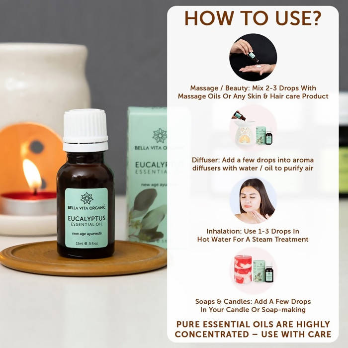 Bella Vita Organic Eucalyptus Essential Oil | Grocsy