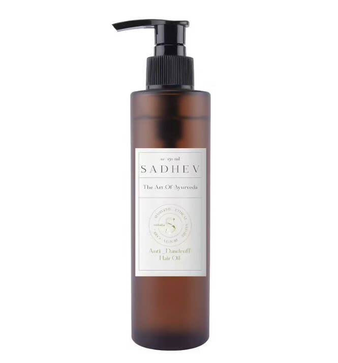 Sadhev Ayurvedic Anti-Dandruff Oil | Grocsy