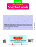 Step By Step Skills Scrambled Words-1(Tearble Colourful Worksheets) | Grocsy