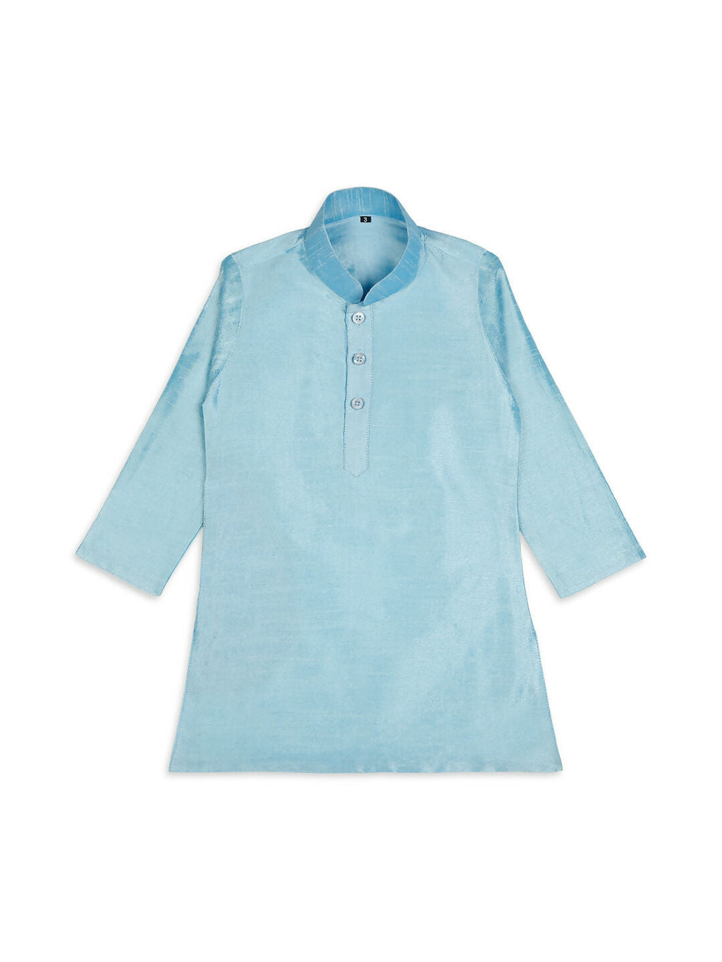 Joban Fashion Kids Island stylish Tikli work Nehru Jacket Full Sleeves Kurta, Pyjama Set - Sky Blue | Grocsy