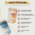 Beautywise Advanced Marine Collagen Anti-Aging Powder - Glutathione, HA & Biotin - Mango-Peach | Grocsy