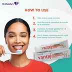 Vantej Sensitivity Protection Toothpaste, Gives Long Lasting Sensitivity Protection & Tooth Sensitivity Healing | Grocsy