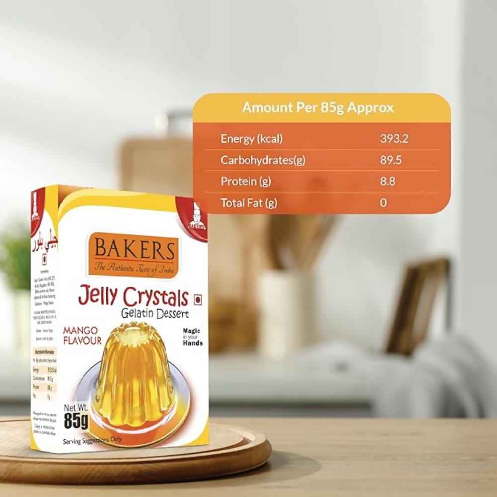 BAKERS Jelly Crystals (Gelatin Dessert) - Mango | Grocsy