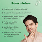 Globus Naturals Aloe vera Neem Tulsi Enriched With Glycerin & Oil Control Formula | Grocsy