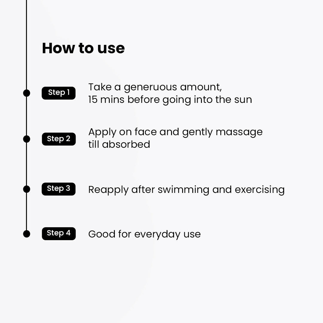 Detoxie Ultra Matte Sunscreen Gel Matte Finish Dry Tint Water & Sweat Resistant With Spf 50 Pa+++ | Grocsy
