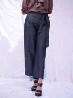 Diva Globe Denim Women Trouser | Grocsy