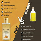 The Natural Wash organic Virgin Almond Oil | Grocsy