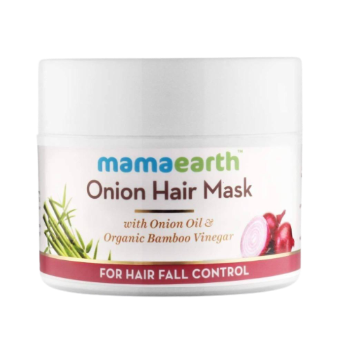 Mamaearth Onion Hair Mask For Hairfall Control | Grocsy