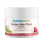 Mamaearth Onion Hair Mask For Hairfall Control | Grocsy