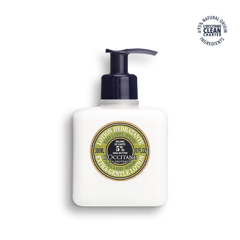 L'Occitane Shea Butter Hands & Body Verbena Lotion For Dry To Very Dry Skin | Grocsy