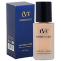 CVB Ft-808 Natural Anti Pollution Peach Cream Foundation Oil-Free | Grocsy