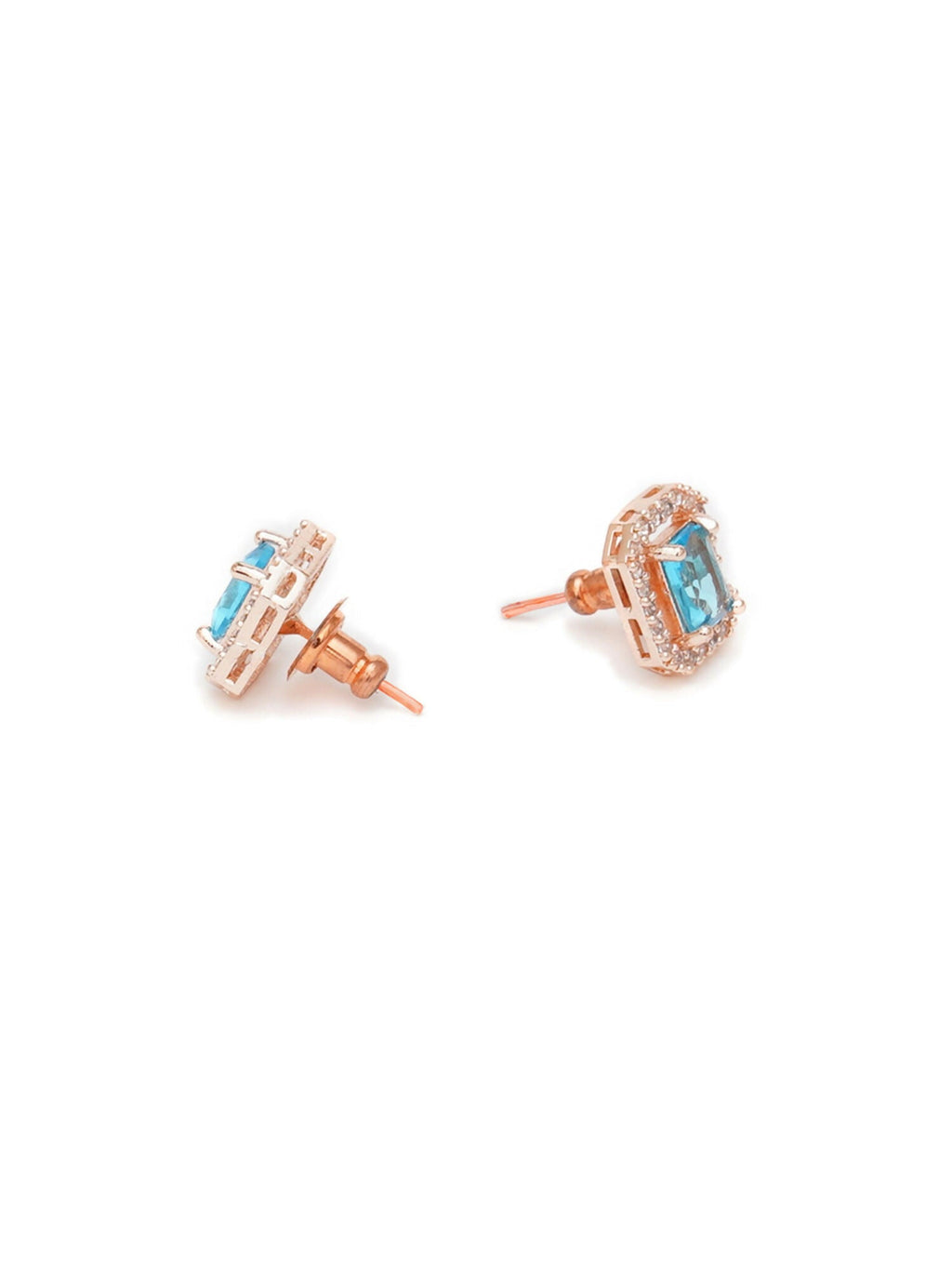 stone stud (sky blue) - Ruby Raang | Grocsy