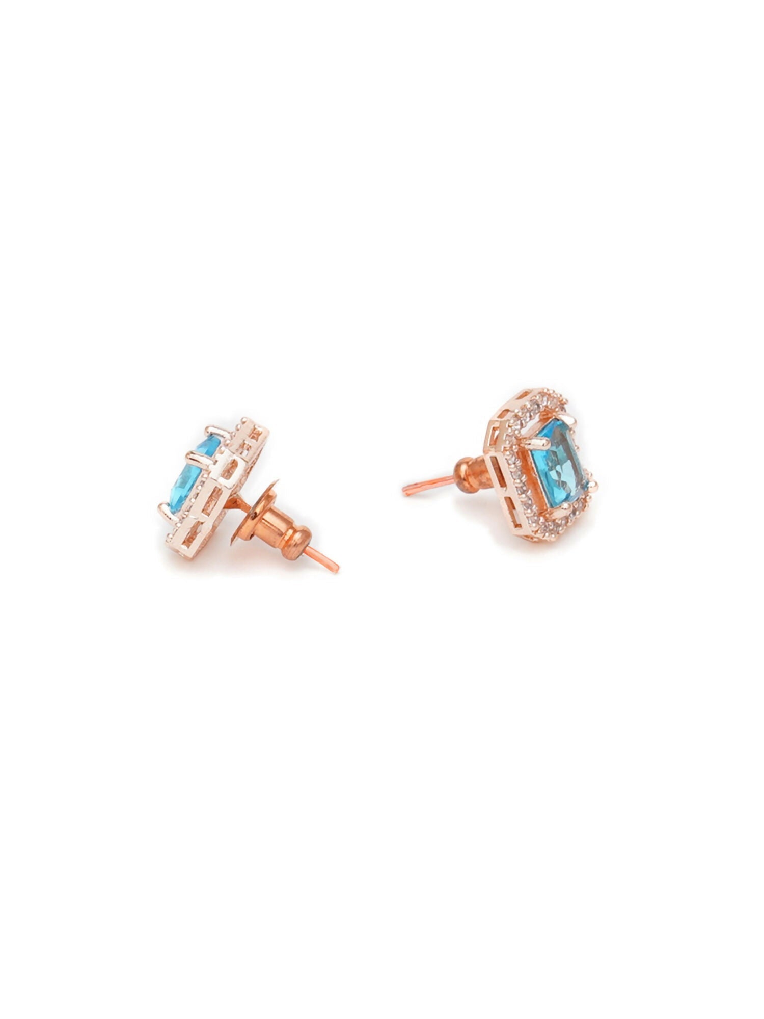 stone stud (sky blue) - Ruby Raang | Grocsy