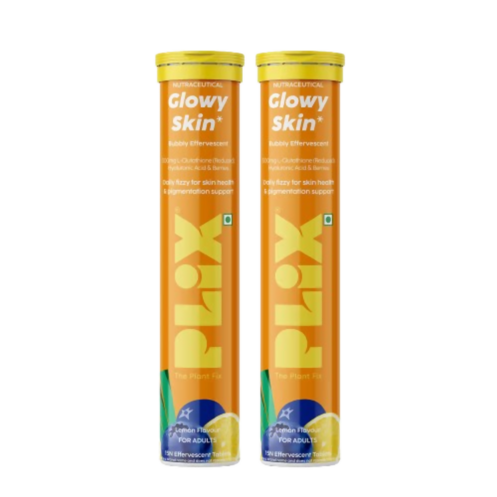 PLIX The Plant Fix Glutathione Skin Tablets With L-Glutathione & Vitamin C - Lemon | Grocsy