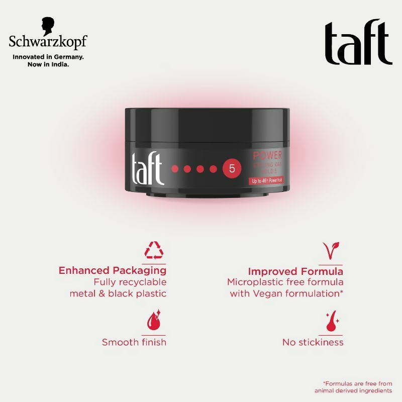Schwarzkopf TAFT Power Hair Wax | Grocsy