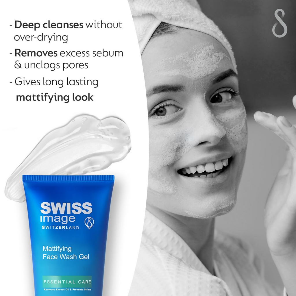 Swiss Image Essential Care Mattifying Face Wash Gel | Grocsy