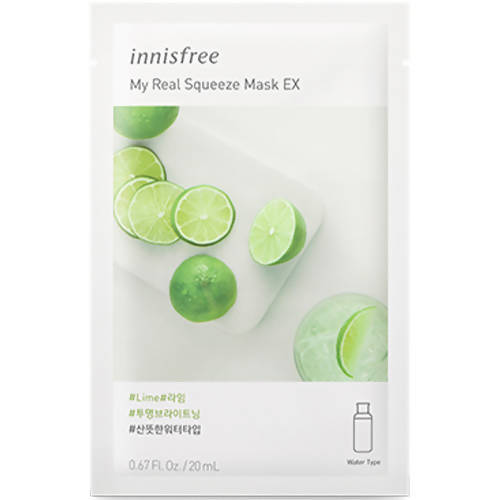 Innisfree My Real Squeeze Mask EX - Lime | Grocsy
