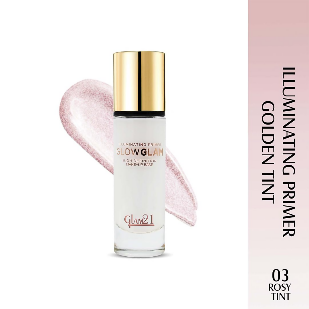 Glam21 Illuminating HD Primer Instant Glow - Rosy Tint | Grocsy