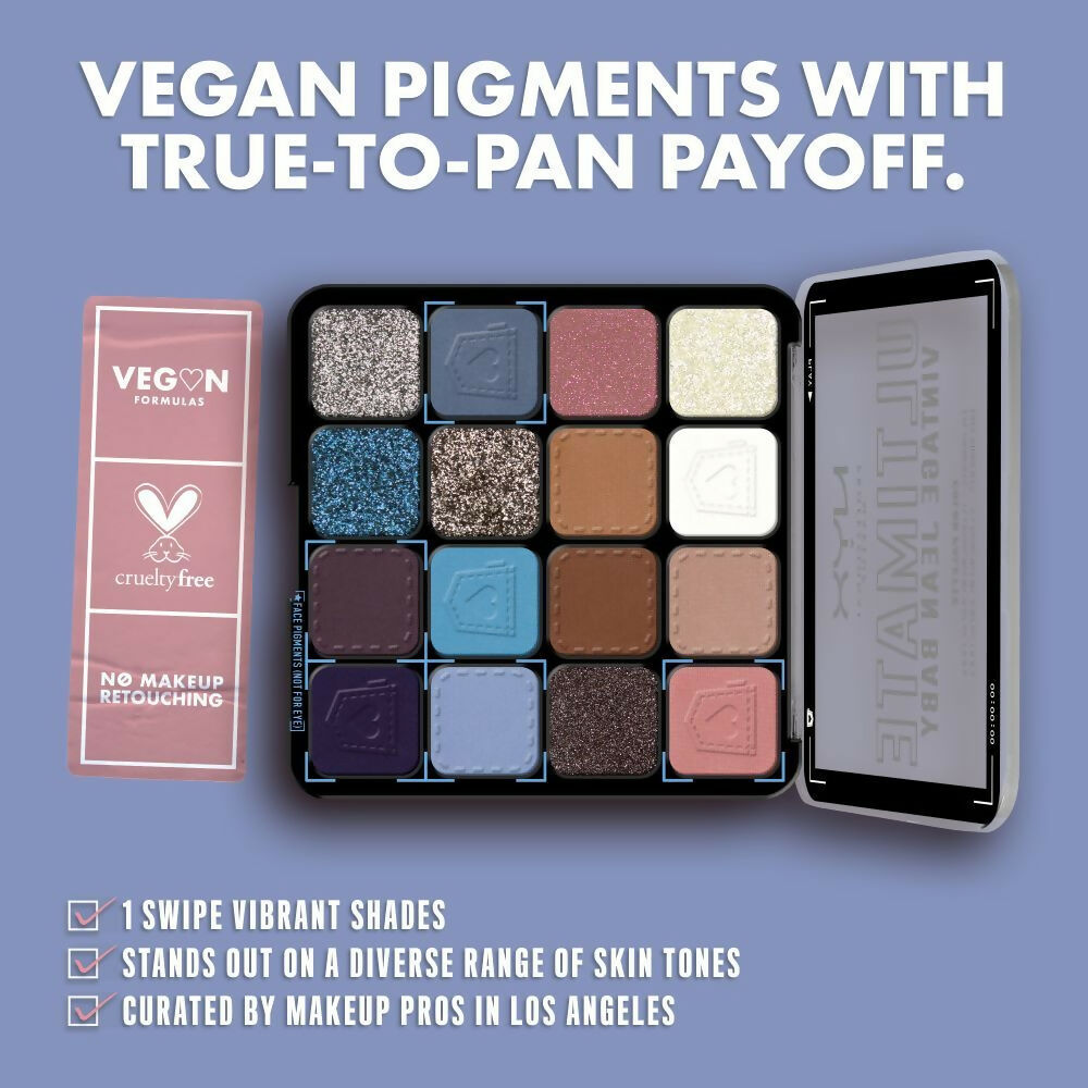 NYX Professional Makeup Ultimate Shadow Palette - Vintage Jeans | Grocsy