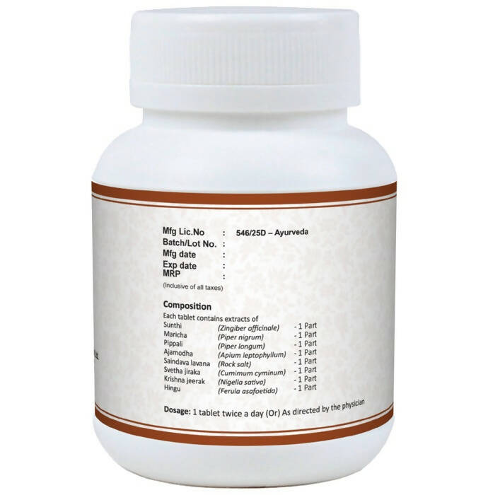 Dr. Jrk's Hingvastaka Churna Tablets | Grocsy