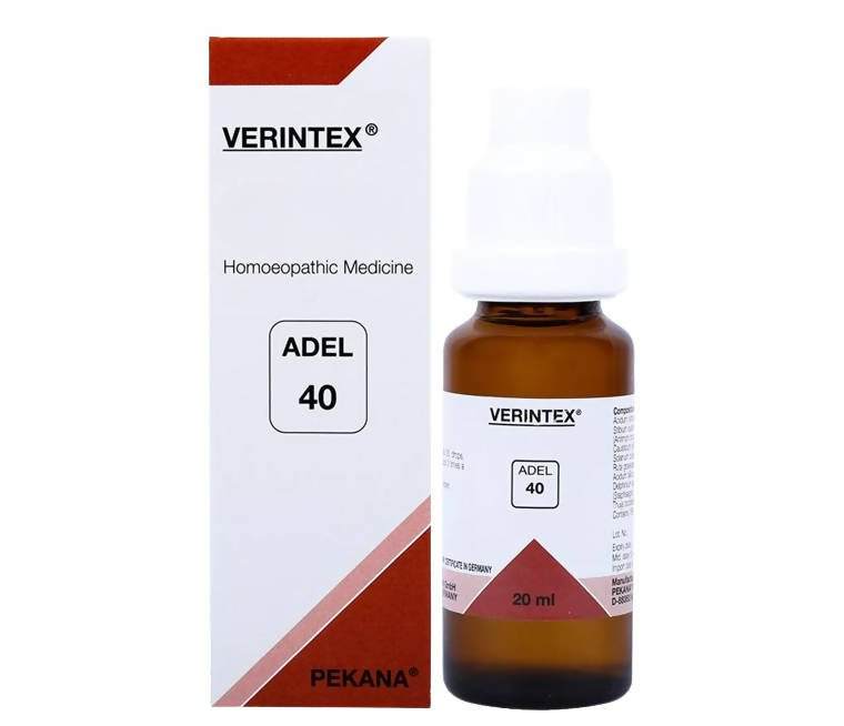 Adel Homeopathy 40 Verintex Drops | Grocsy
