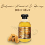 Glamveda Belgian Almond & Honey Nourishing Body Wash | Grocsy