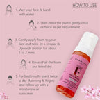Glamveda Vitamin E Gentle Foaming Face Wash | Grocsy