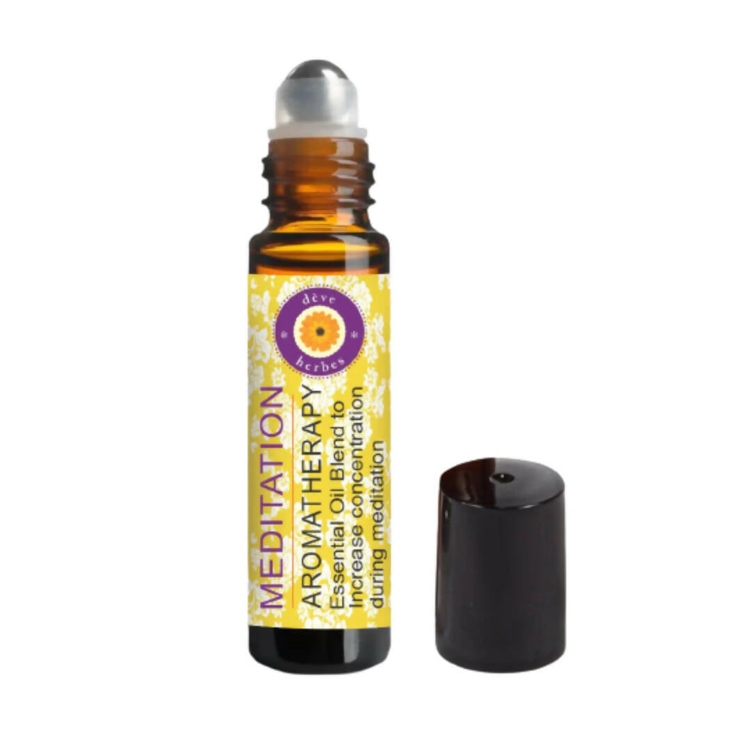 Deve Herbes Meditation Aromatherapy Essential Oil | Grocsy