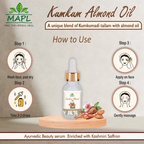 MAPL Kumkum Almond Oil | Grocsy