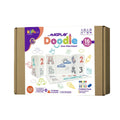 Kipa MagPlay Doodle Magnetic Tiles 16 Pieces for Kids | Grocsy