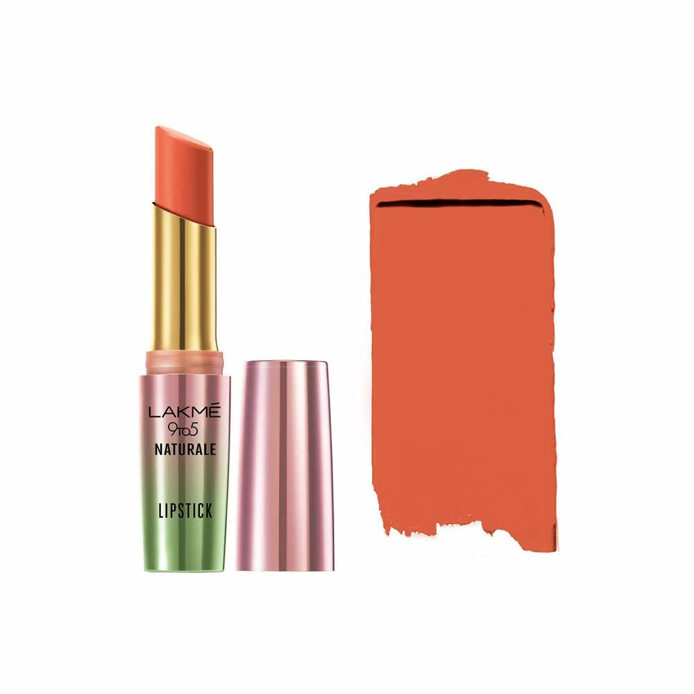 Lakme 9 to 5 Naturale Matte Lipstick - Coral Bliss | Grocsy