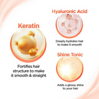 BBlunt Advanced Smoothening Keratin Hair Mask with Keratin & Hyaluronic Acid | Grocsy