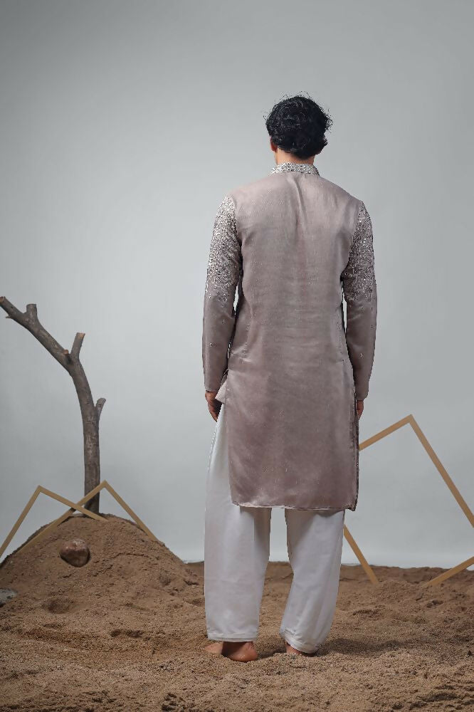 Modal Designer Embroidery Work Kurta Set - Mahotsav | Grocsy