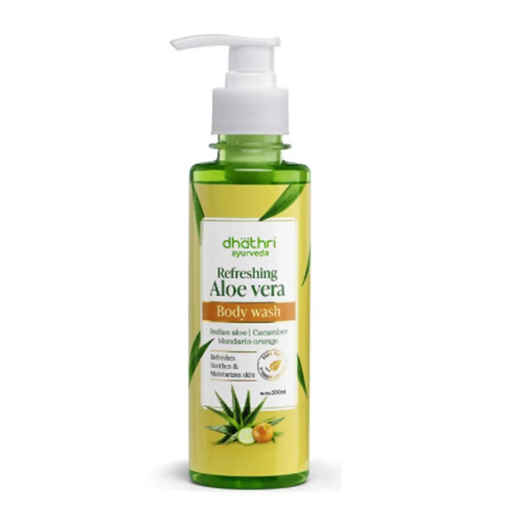 Dhathri Ayurveda Refreshing Aloe Vera Body Wash | Grocsy