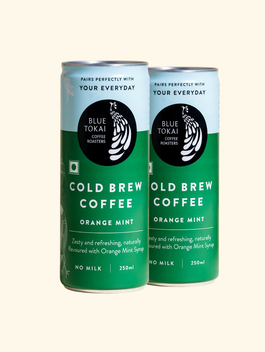 Blue Tokai Cold Brew Coffee Orange Mint Can | Grocsy