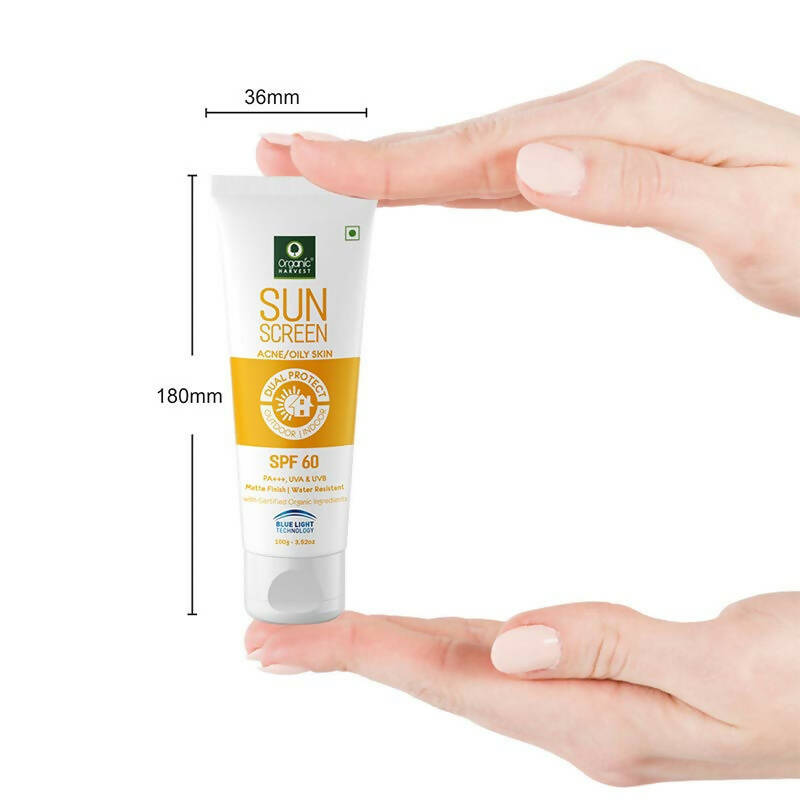Organic Harvest Sunscreen - For Oily Skin SPF 60 | Grocsy