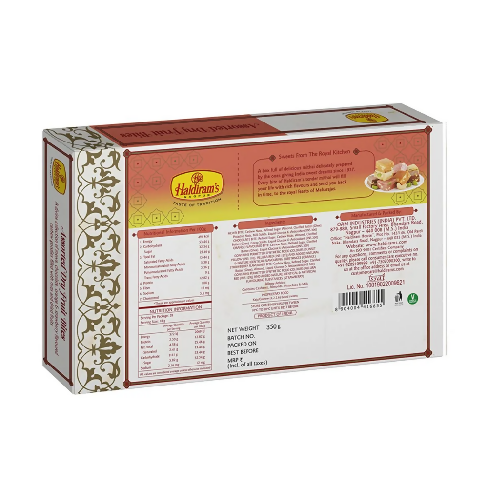 Haldiram's Assorted Dry Fruit Bites | Grocsy
