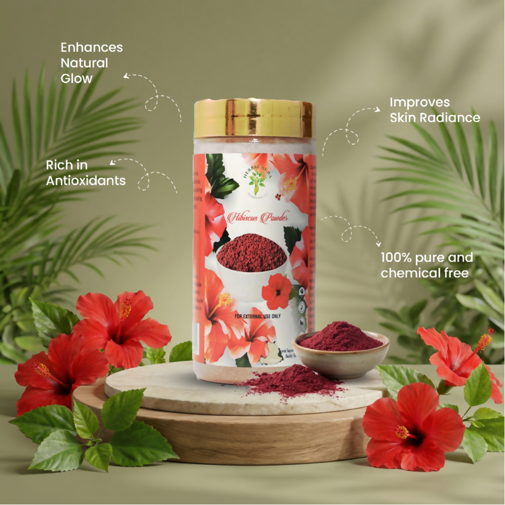 Herbal Aura Hibiscus Powder | Grocsy